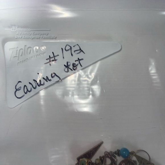 Earring Lot 10 Pair Hand Crafted Artisan Earrings Bohemian Earrings NEW # 192 - Picture 7 of 8